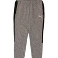 Puma Mens Tracksuit Trousers Large  Grey Colourblock Cotton