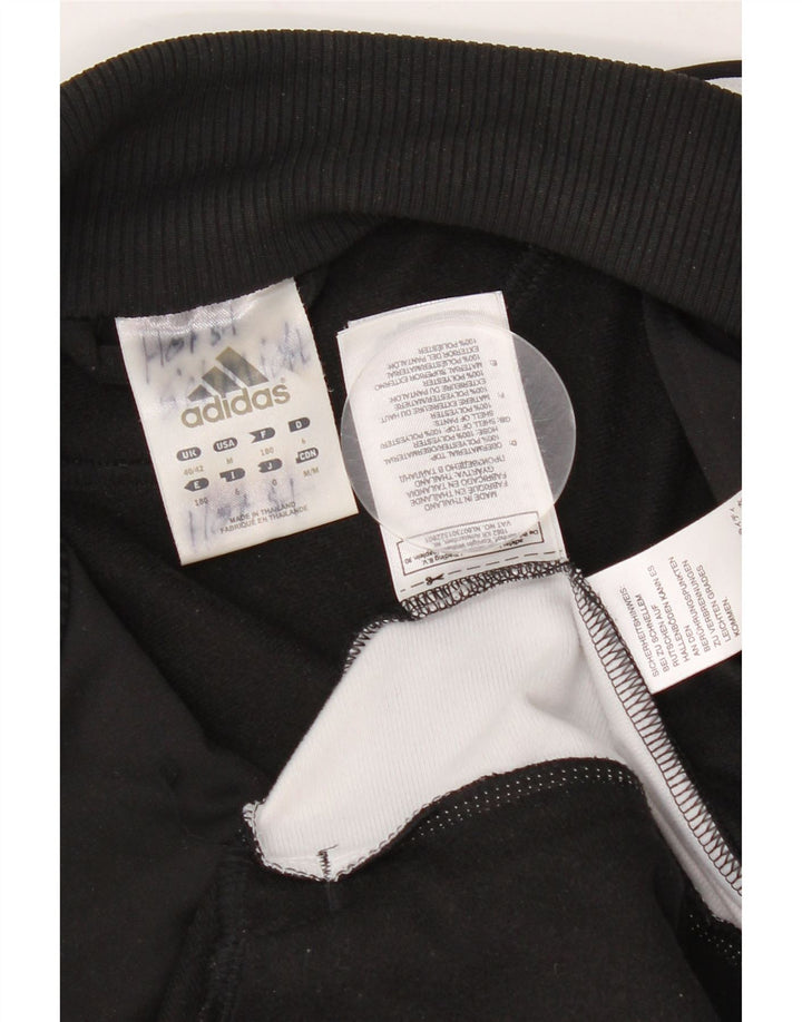 Adidas Mens Tracksuit Top Jacket UK 40/42 Medium Black Colourblock