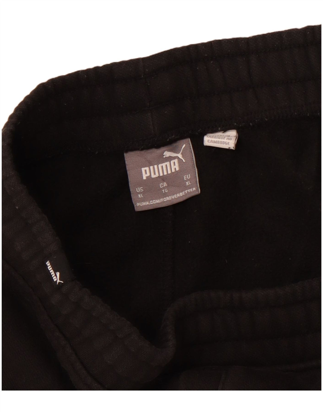 PUMA Mens Graphic Sport Shorts XL  Black