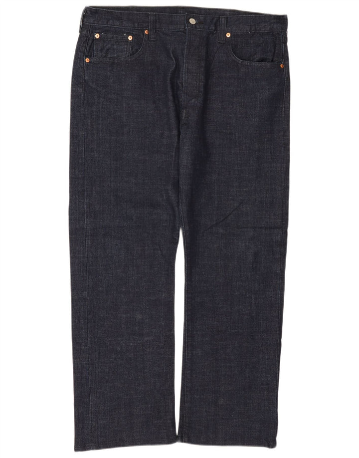 Levi's Mens Straight Jeans W38 L29 Navy Blue