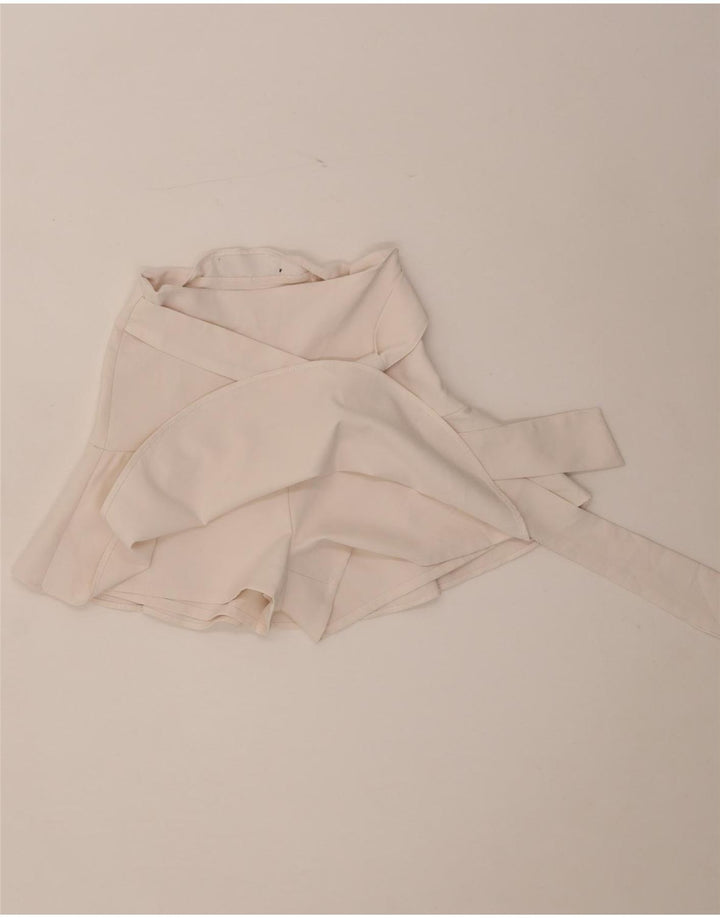 Zara Womens Skort XS W24  White Polyester