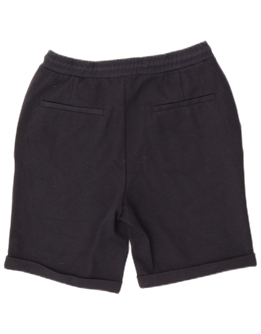 Zara Mens Sport Shorts Medium Navy Blue