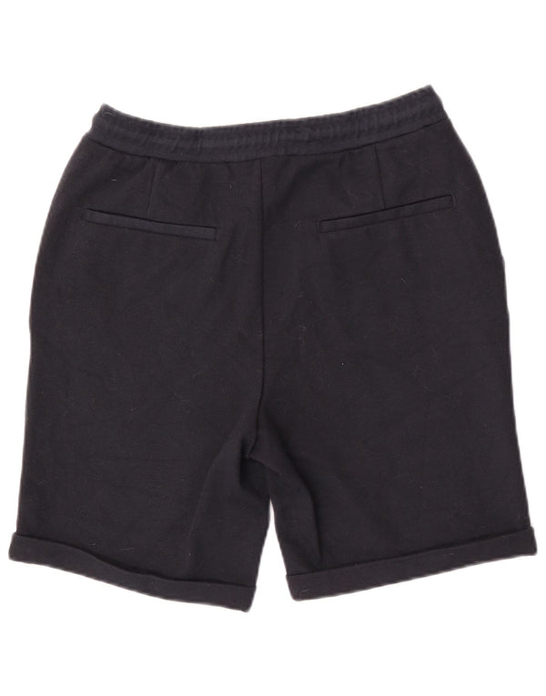 Zara Mens Sport Shorts Medium Navy Blue