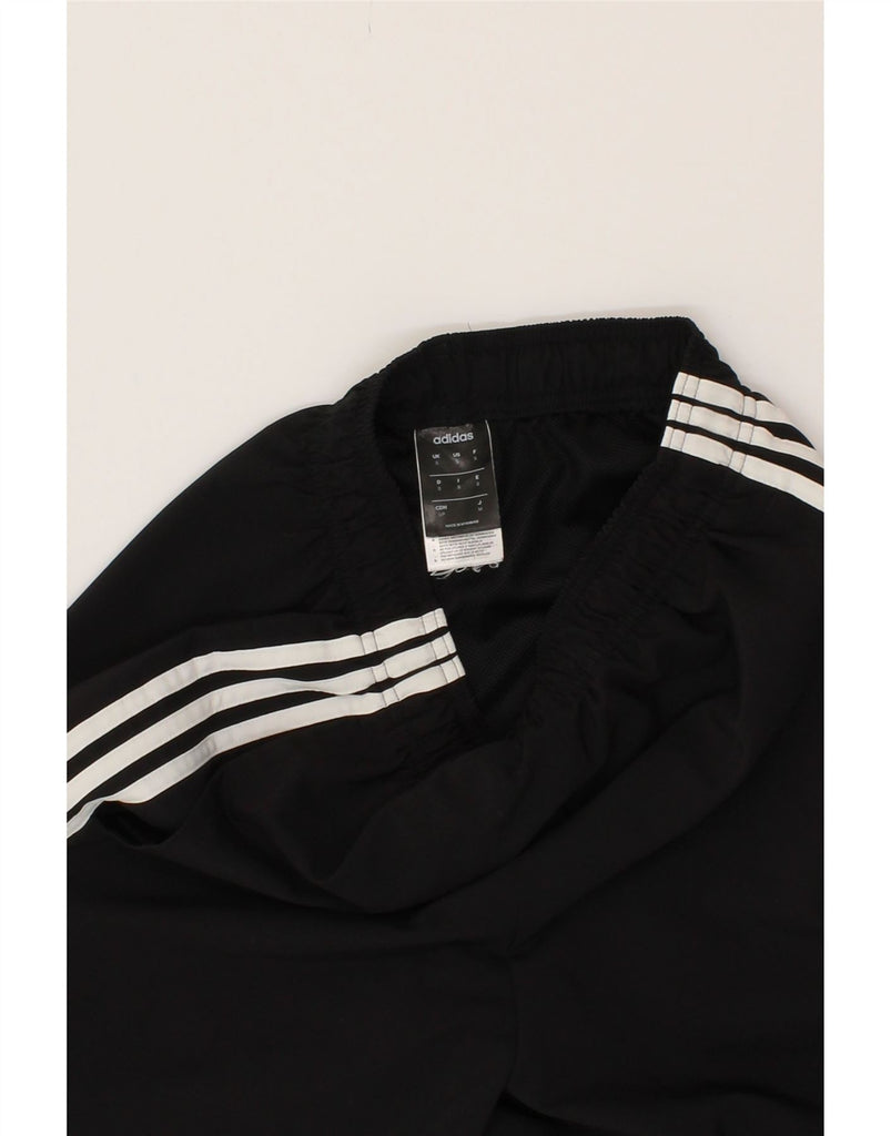 ADIDAS Mens Sport Shorts Small Black Polyester Vintage Adidas and Second-Hand Adidas from Messina Hembry 
