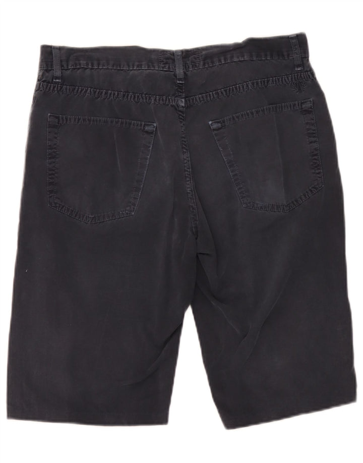 Fred Perry Mens Casual Shorts IT 46 Small W30  Navy Blue Cotton