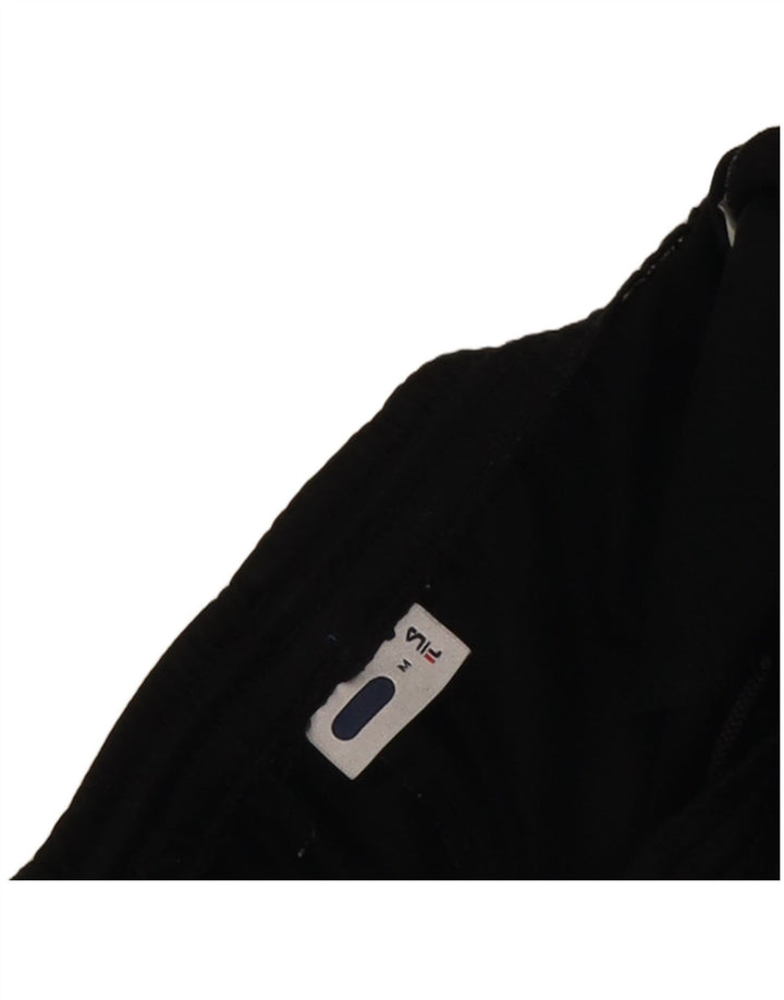 Fila Mens Tracksuit Trousers Medium Black
