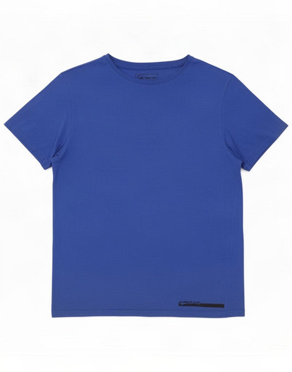 Gas Mens T-Shirt Top Large Blue