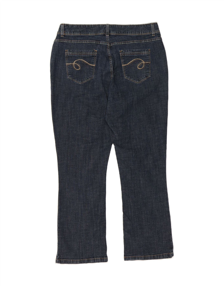 LEE Womens Riders Bootcut Jeans US 18 2XL W40 L29 Blue Cotton Vintage Lee and Second-Hand Lee from Messina Hembry 