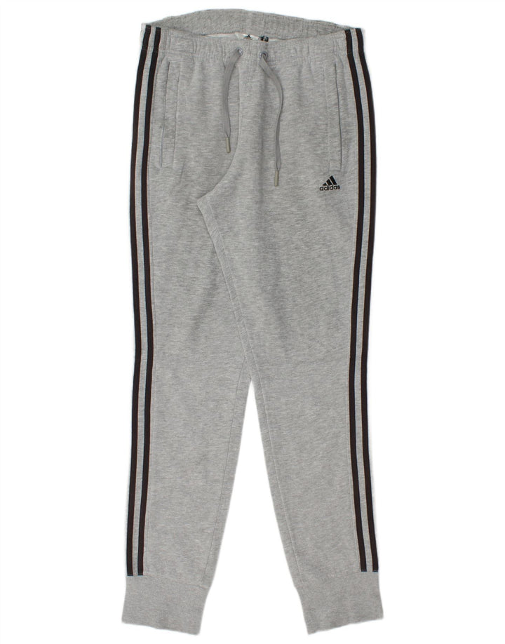 ADIDAS Mens Climalite Tracksuit Trousers Joggers Small  Grey