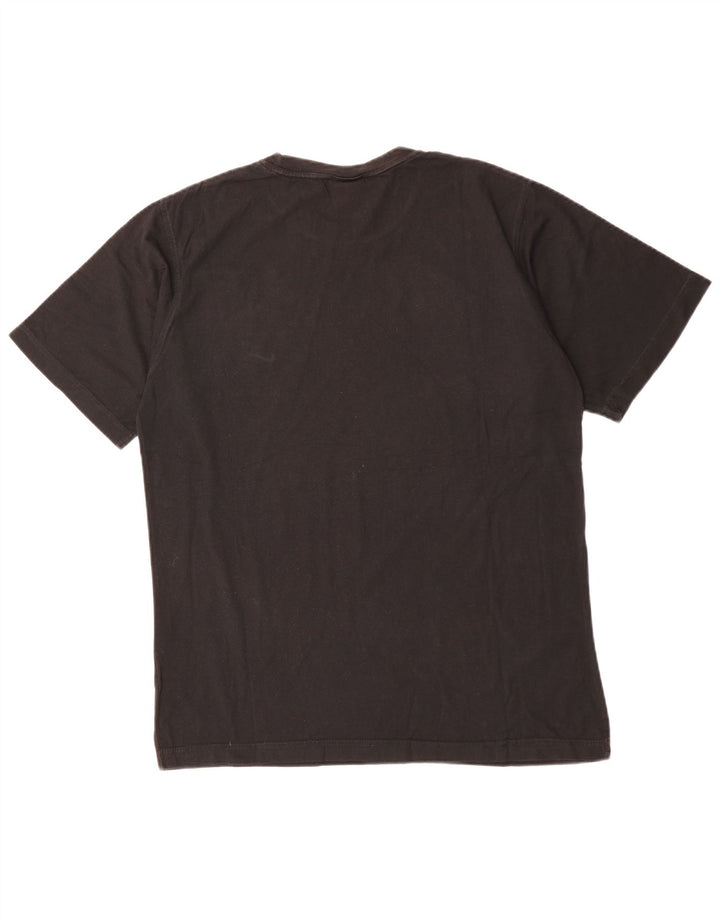 NIKE Mens T-Shirt Top UK 42/44 Large Black Cotton