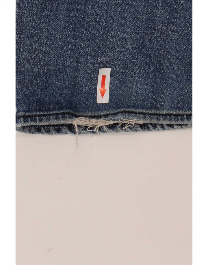 Energie Mens Bootcut Jeans W32 L34 Blue Cotton