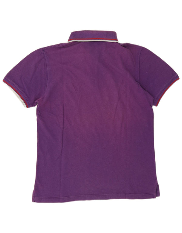 Fred Perry Mens Polo Shirt Medium Purple Cotton
