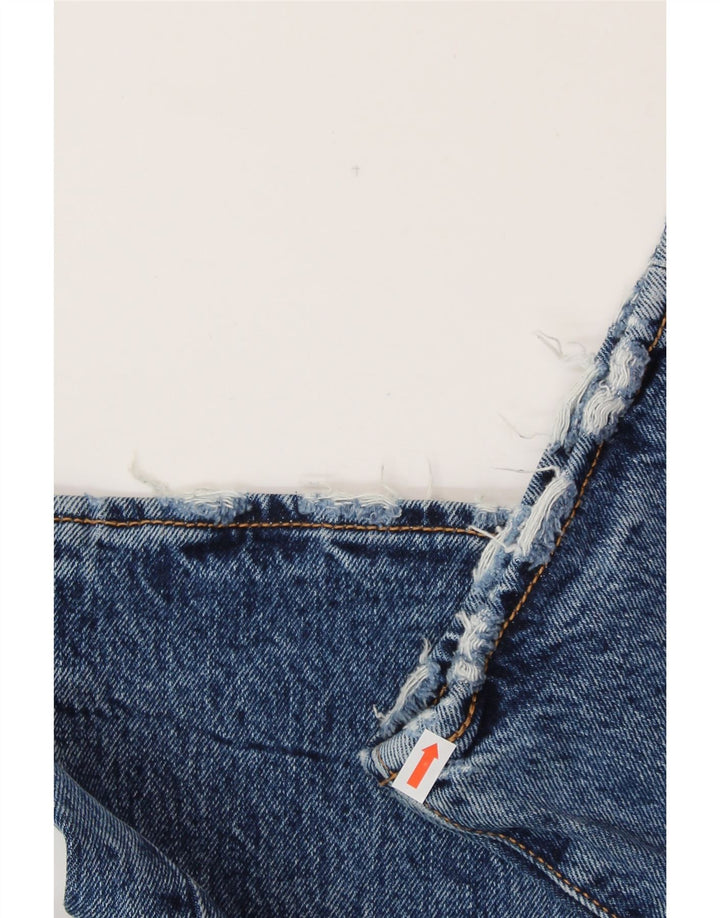 LEVI'S Mens 501 Straight Jeans W33 L30 Blue Cotton