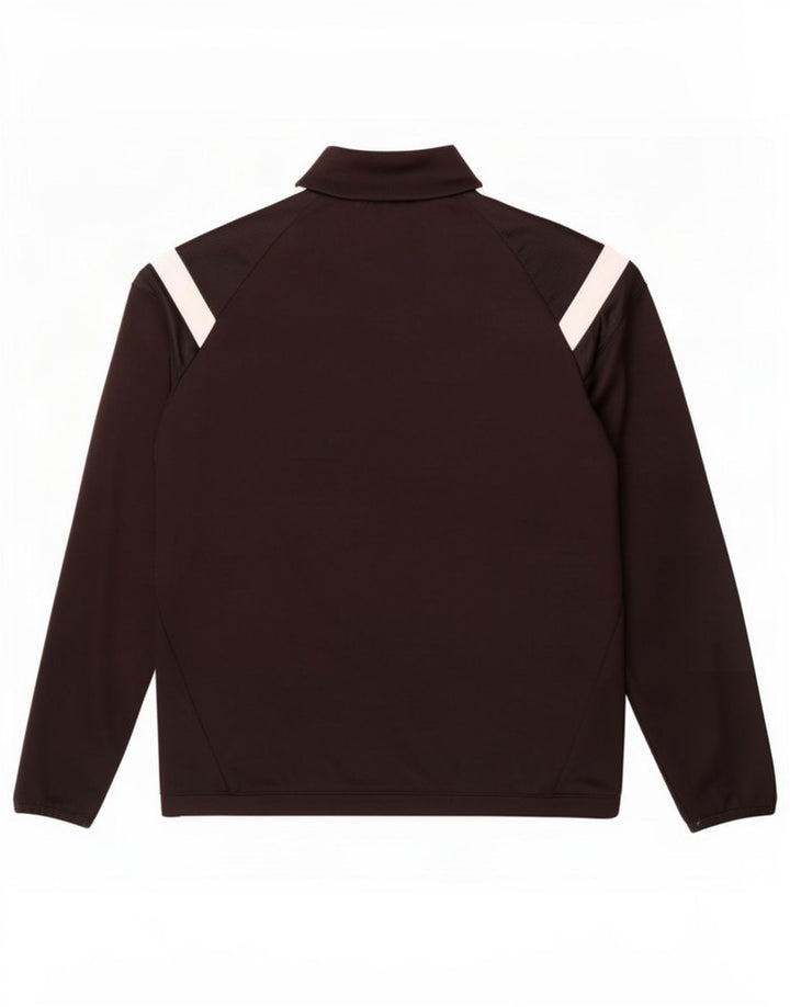 Adidas Boys Climacool Zip Neck Pullover Tracksuit Top 11-12 Years Black