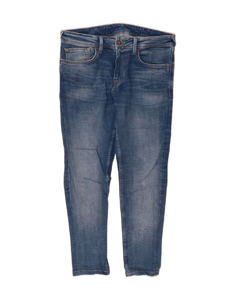 PEPE JEANS Mens Skinny Jeans W32 L27 Blue Cotton Vintage PEPE Jeans and Second-Hand PEPE Jeans from Messina Hembry 