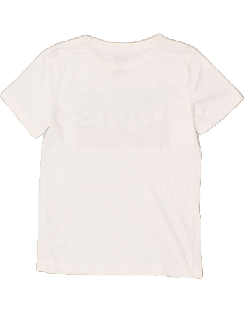 LEVI'S Boys Graphic T-Shirt Top 9-10 Years White | Vintage Levi's | Thrift | Second-Hand Levi's | Used Clothing | Messina Hembry 