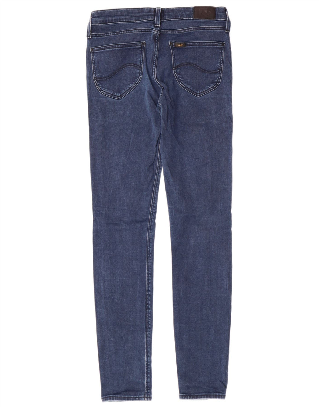 Lee Womens Scarlett Skinny Jeans W27 L29 Blue Cotton