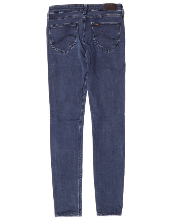 Lee Womens Scarlett Skinny Jeans W27 L29 Blue Cotton