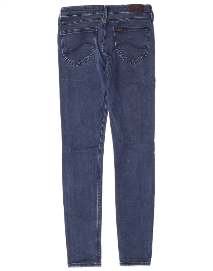 Lee Womens Scarlett Skinny Jeans W27 L29 Blue Cotton
