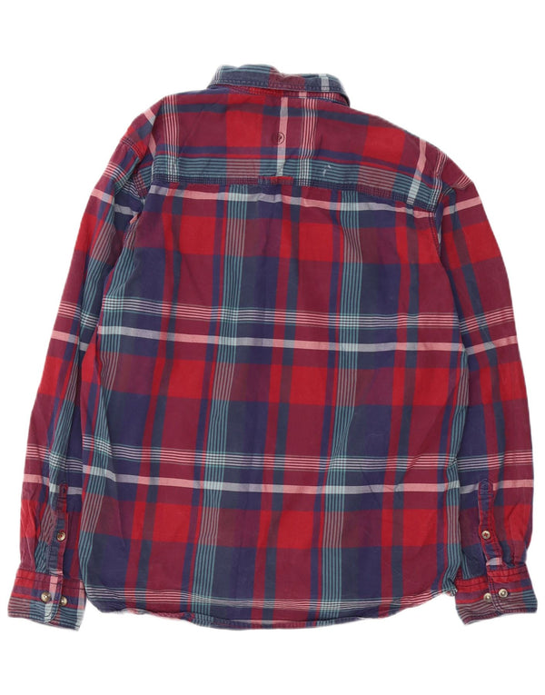 Fat Face Mens Classic Fit Shirt XL Red Check Cotton