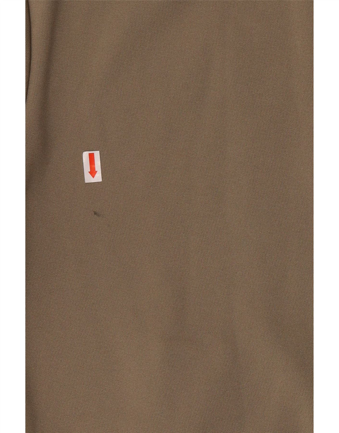 Adidas Womens Zip Hoodie Sweater UK 12 Medium  Khaki Polyester