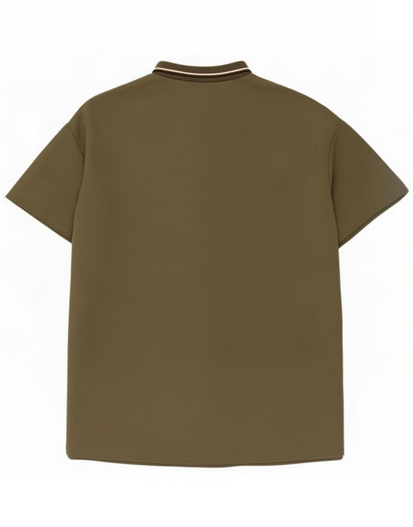 Zara Womens Oversized Shift Dress UK 18 XL Khaki Polyester