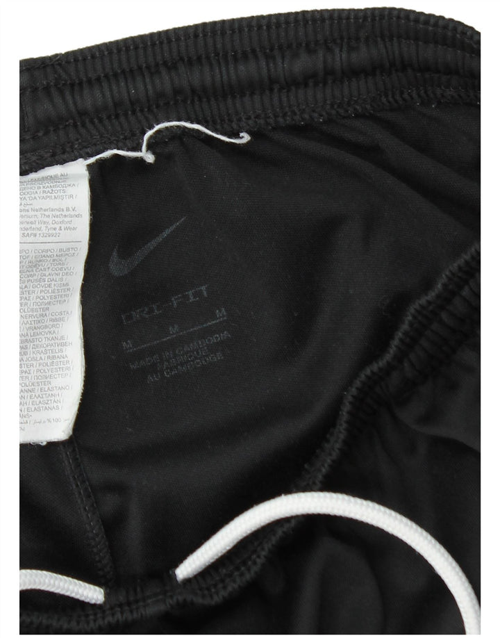 NIKE Mens Dri Fit Tracksuit Trousers Medium  Black Polyester