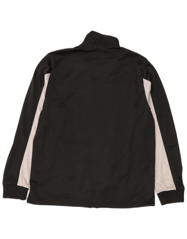Lotto Mens Tracksuit Top Jacket XL Black Polyester