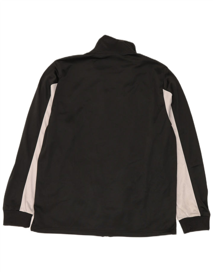 Lotto Mens Tracksuit Top Jacket XL Black Polyester