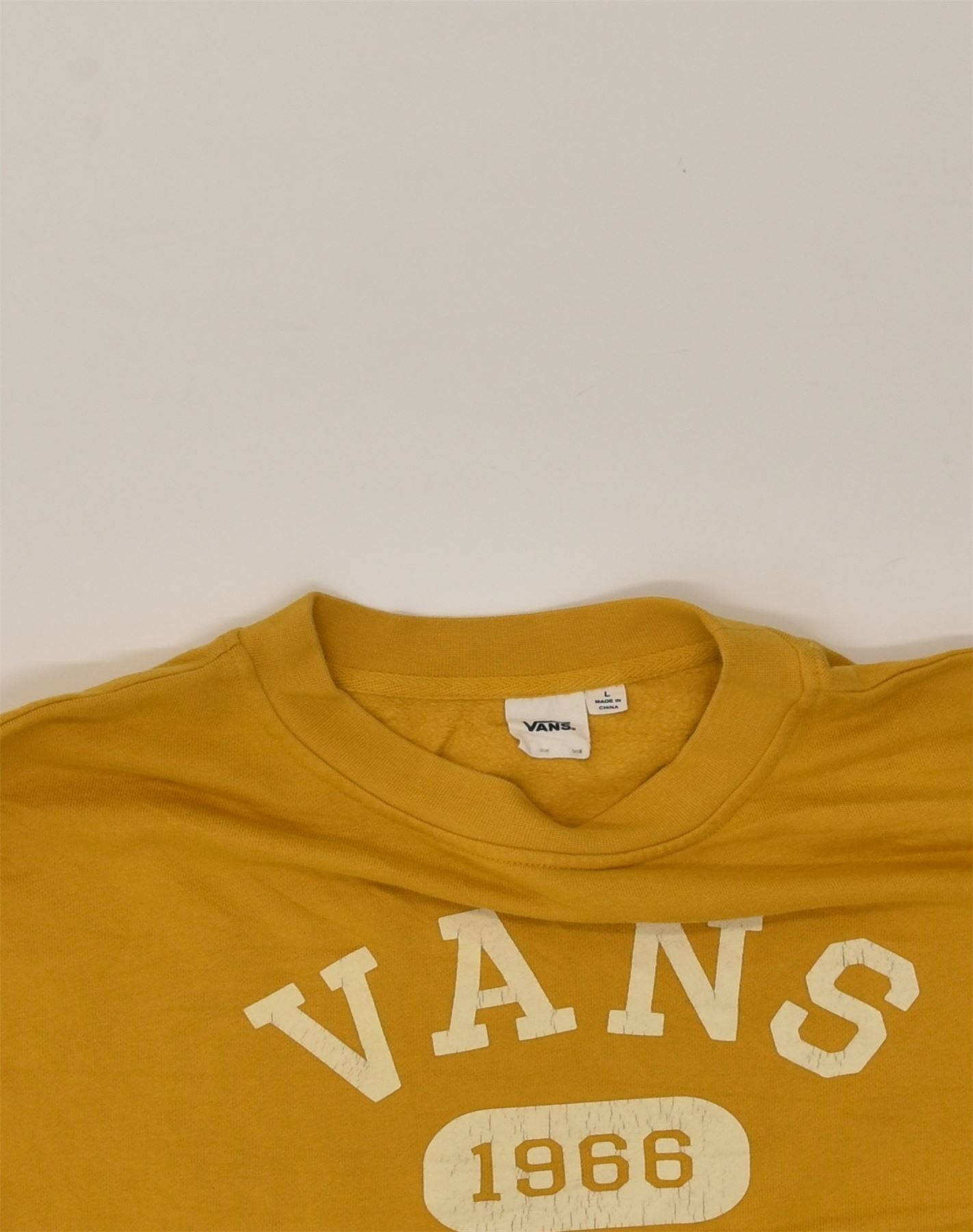 Vans yellow deals sweatshirt women's