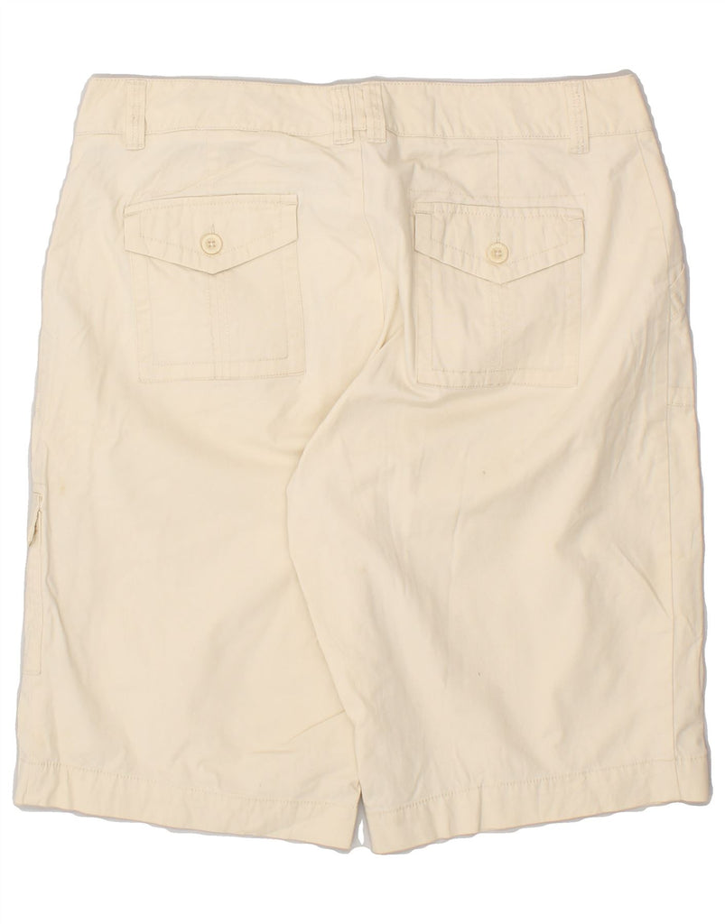 DOCKERS Womens Cargo Shorts US 12 Large W34 Beige Cotton | Vintage Dockers | Thrift | Second-Hand Dockers | Used Clothing | Messina Hembry 