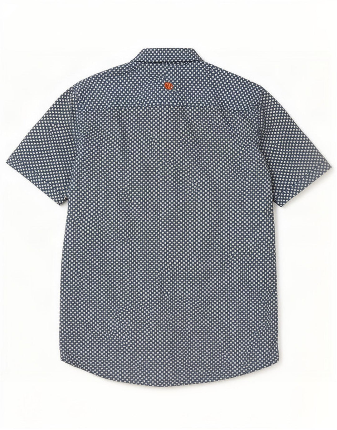 Fat Face Mens Short Sleeve Shirt Medium Green Polka Dot Cotton