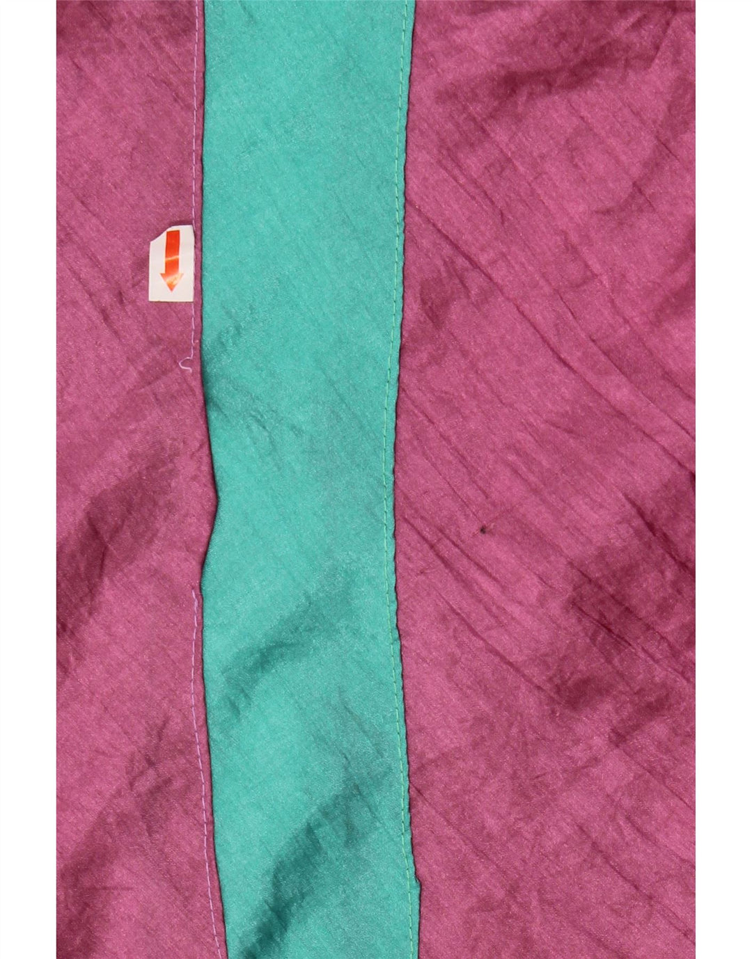 Vintage Mens Tracksuit Top Jacket XL Pink Colourblock