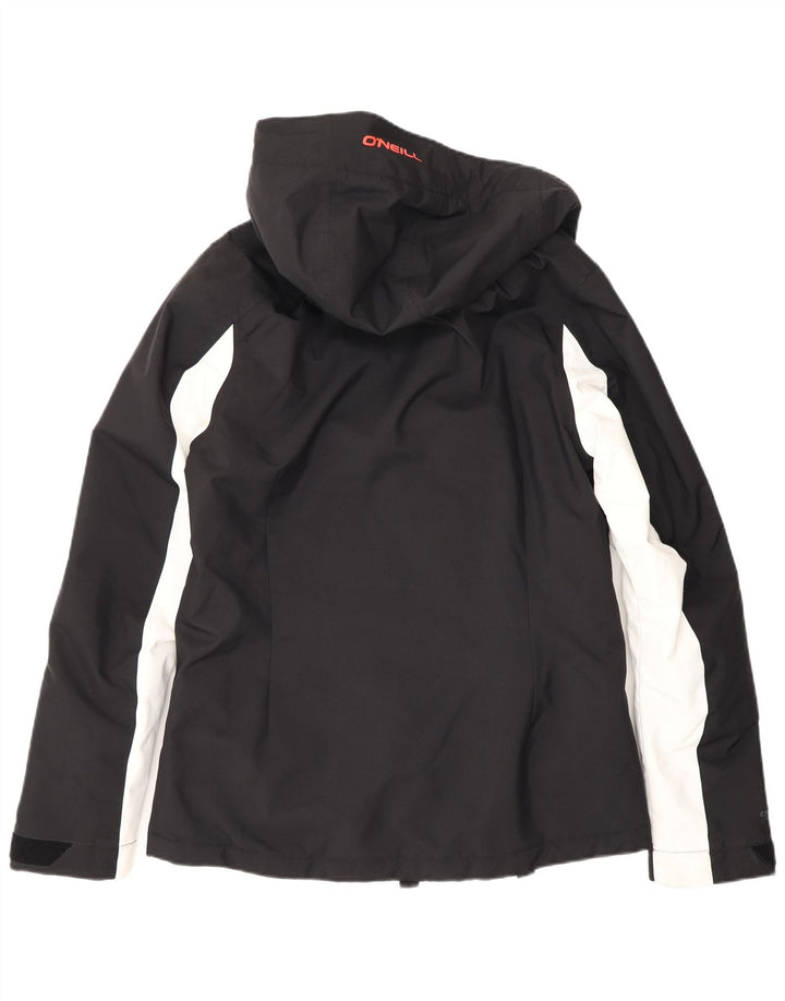 O'Neill Mens Hooded Ski Jacket UK 36 Small Black Colourblock Polyester