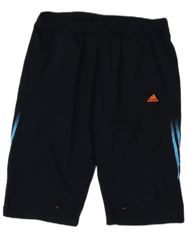 Adidas Mens Sport Shorts Large  Navy Blue Polyester