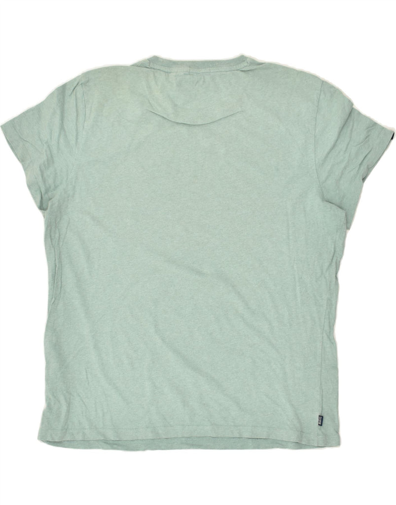 SUPERDRY Mens T-Shirt Top 2XL Green Cotton | Vintage Superdry | Thrift | Second-Hand Superdry | Used Clothing | Messina Hembry 