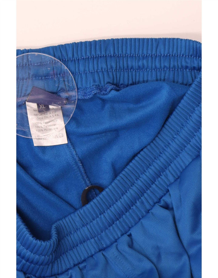 Asics Mens Tracksuit Trousers XL Blue Polyester