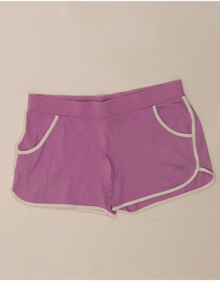 Lotto Womens Sport Shorts UK 14 Large  Pink