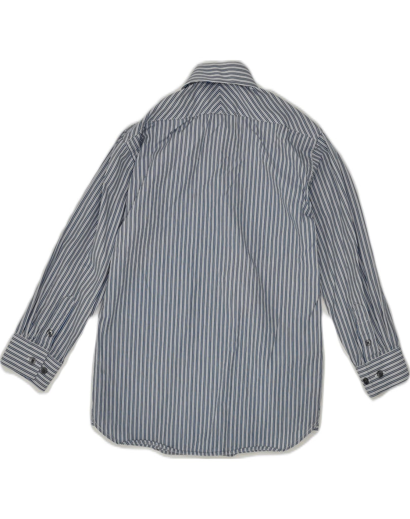 DKNY Boys Shirt 7-8 Years Blue Striped Cotton | Vintage Dkny | Thrift | Second-Hand Dkny | Used Clothing | Messina Hembry 