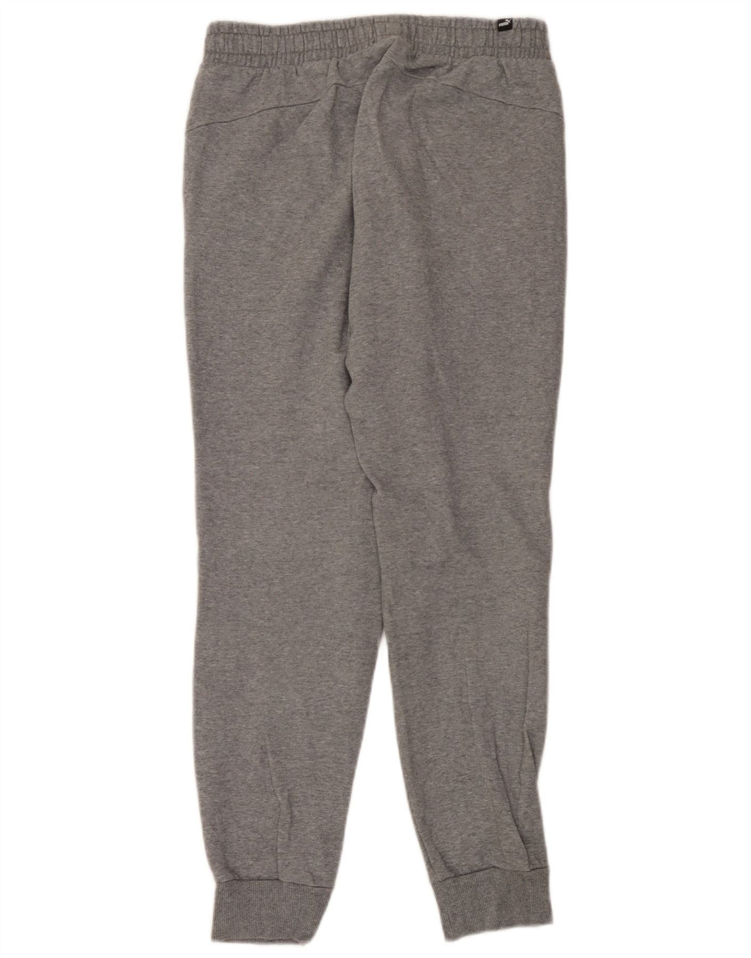 Puma Mens Tracksuit Trousers Joggers Medium Grey Flecked Cotton