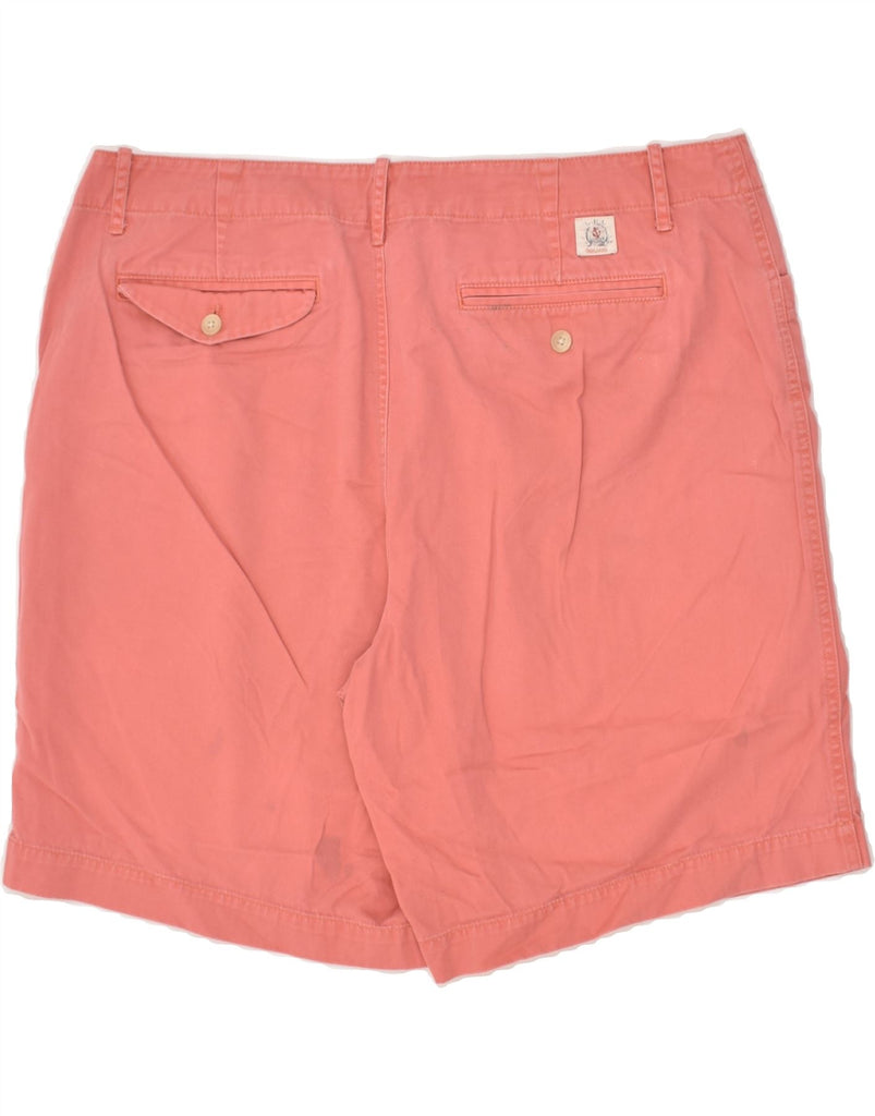 RALPH LAUREN Womens Casual Shorts US 16 2XL W36  Pink Cotton | Vintage Ralph Lauren | Thrift | Second-Hand Ralph Lauren | Used Clothing | Messina Hembry 