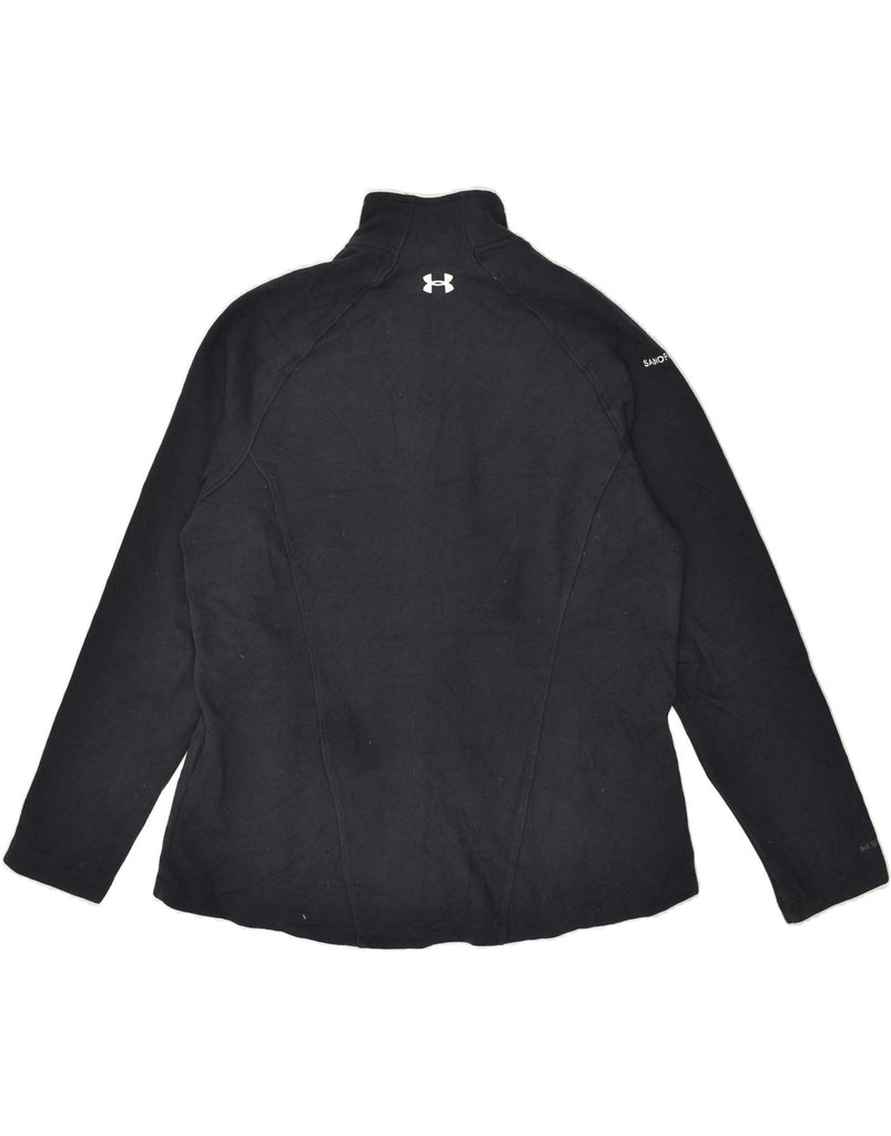 UNDER ARMOUR Mens Cold Gear Tracksuit Top Jacket Large Black Cotton | Vintage Under Armour | Thrift | Second-Hand Under Armour | Used Clothing | Messina Hembry 