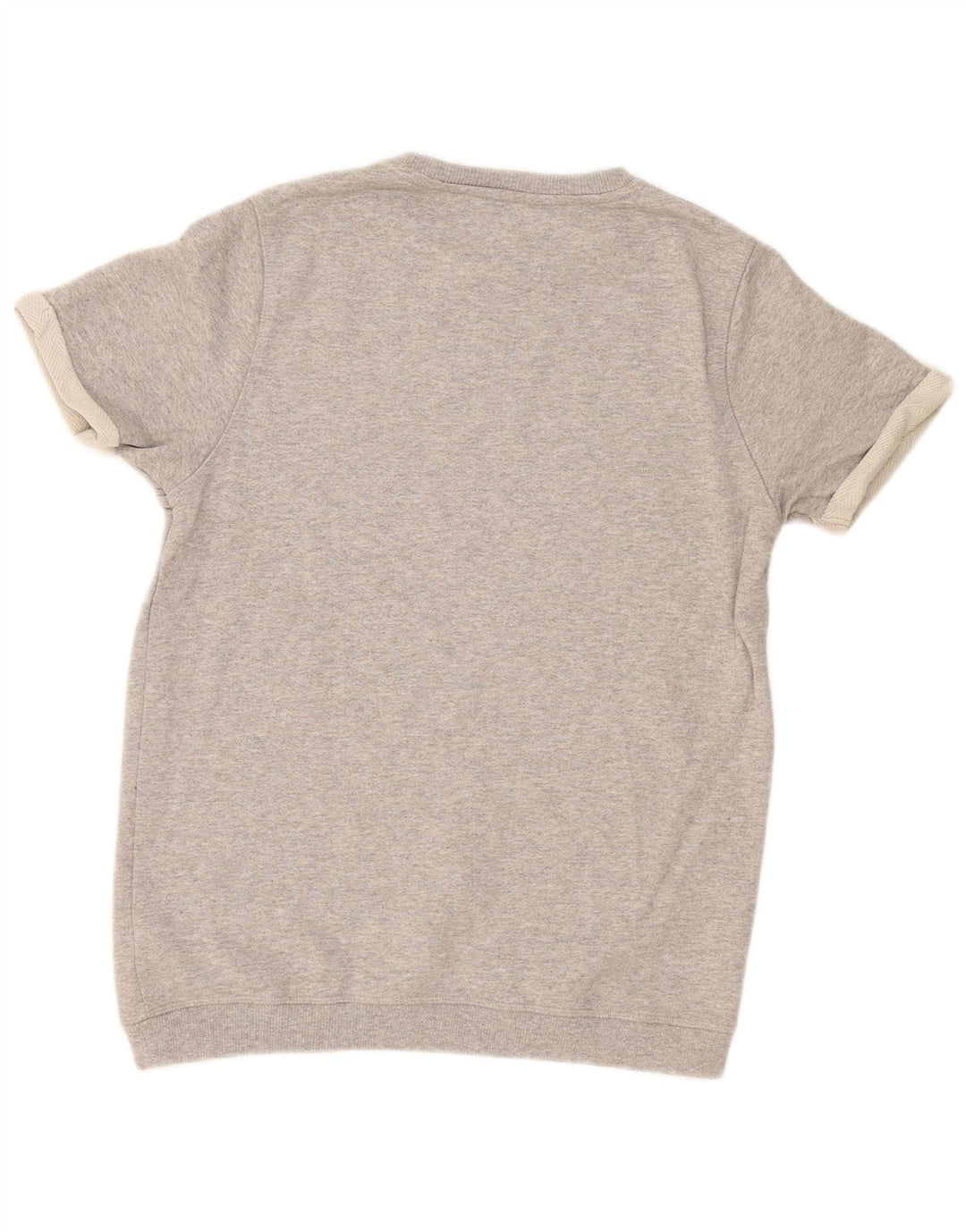 Jack & Jones Mens Graphic Sweatshirt Jumper Medium Grey Flecked