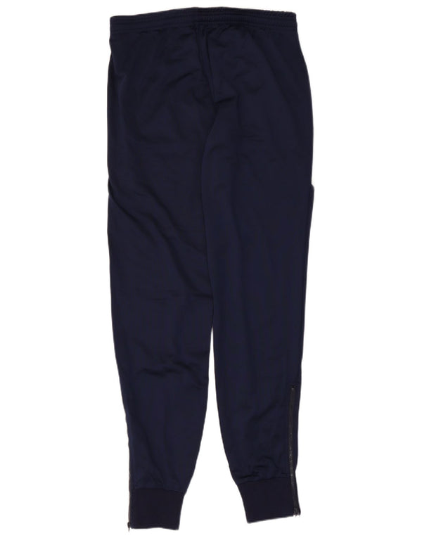 Macron Mens Tracksuit Trousers Joggers Large  Navy Blue Polyester