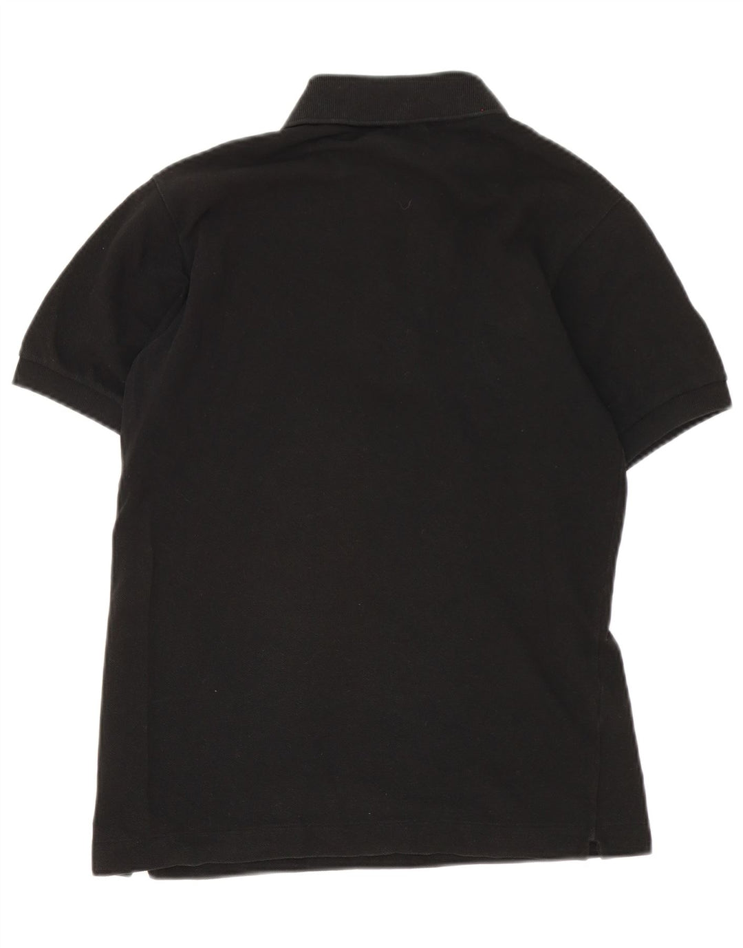 Lacoste Mens Polo Shirt Size 2 XS Black Cotton