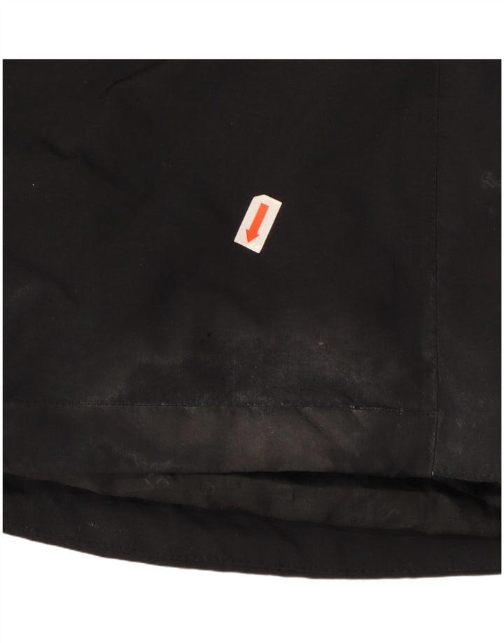 Mountain Warehouse Womens Hooded Raincoat UK 12 Medium  Black Nylon