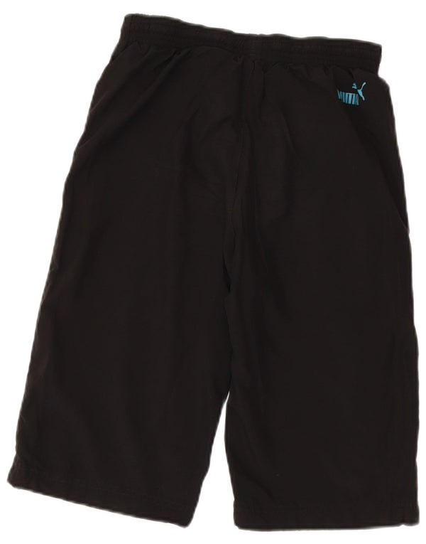 Puma Boys Graphic Bermuda Sport Shorts 11-12 Years  Black