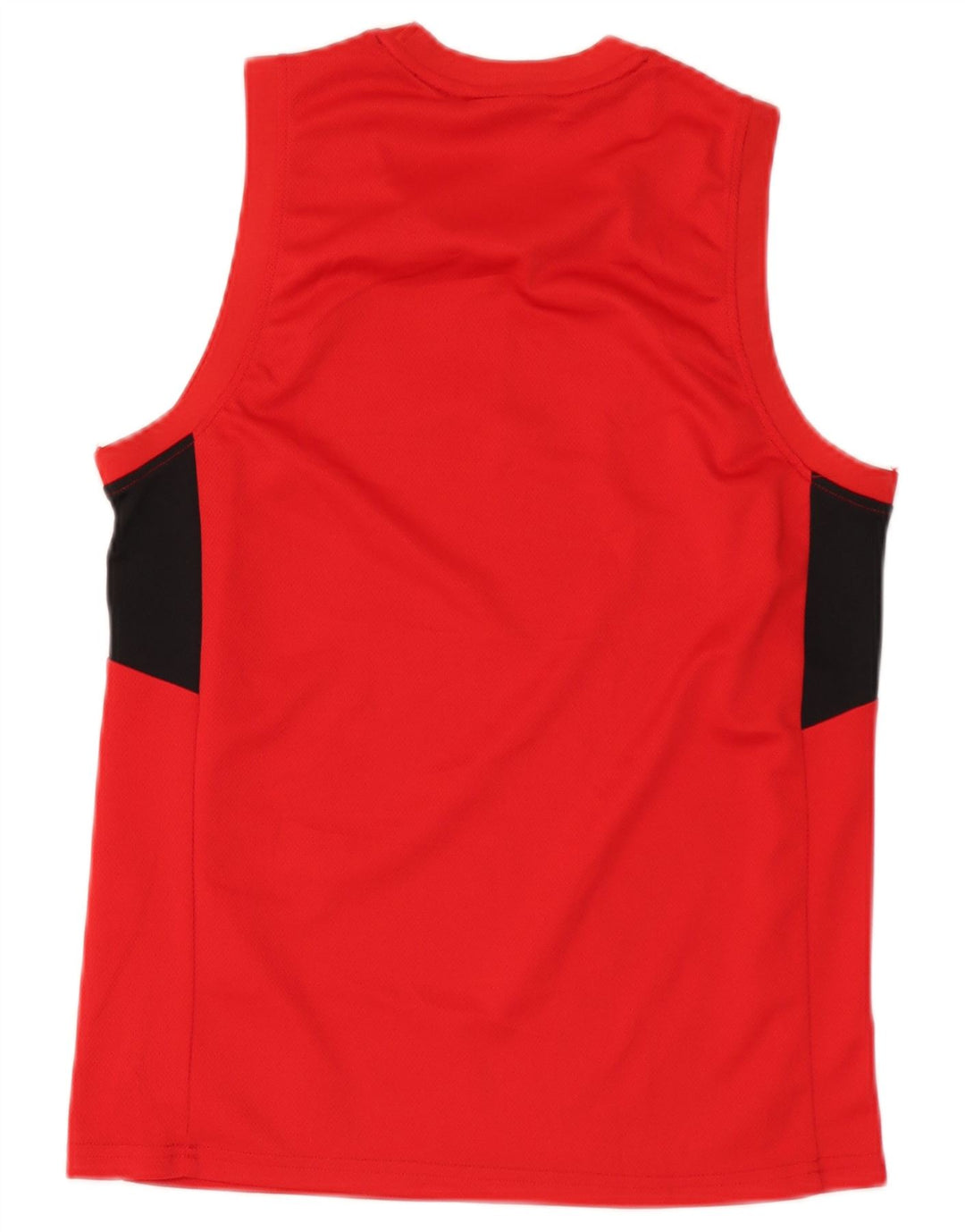 Fila Mens Graphic Vest Top Small Red Colourblock Polyester