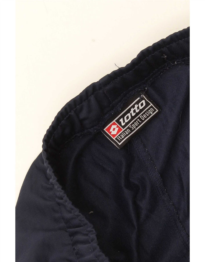 Lotto Mens Graphic Tracksuit Trousers Medium Navy Blue