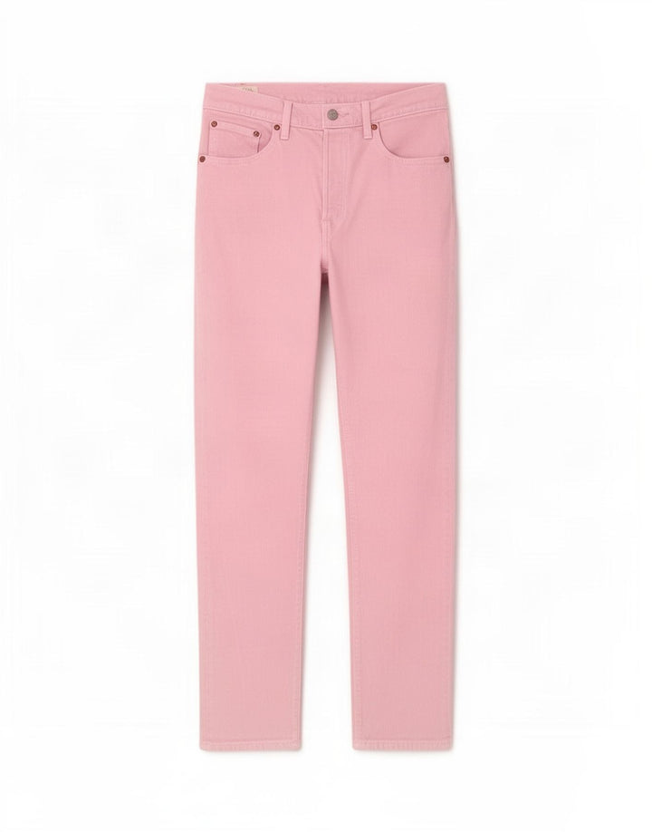 Levi's Womens 501 Straight Jeans W28 L29 Pink